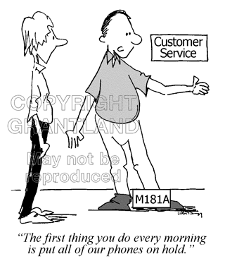 customer service cartoons M181A